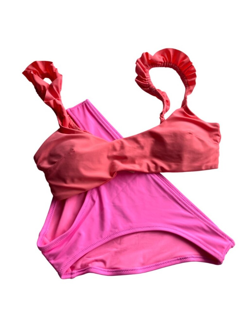 Aerie size M coral and pink SET medium NWT